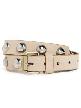 RACHEL COMEY STUDDED LEATHER BELT